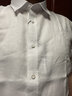 雅戈?duì)枺╕OUNGOR） 襯衫男士 夏季青年男士商務(wù)休閑短袖襯衫 VSHM134915BBA 漂白 39 曬單實(shí)拍圖