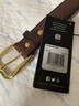 GALCOGUNLEATHER美國(guó)進(jìn)口GALCO SB2戰(zhàn)術(shù)運(yùn)動(dòng)腰帶男士頭層皮帶全手工皮帶軍迷腰帶 HAVANA色 34 曬單實(shí)拍圖