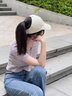 嬈蝶 帽子女夏天棒球帽戶外休閑運(yùn)動(dòng)跑步防曬遮陽(yáng)空頂可扎高馬尾鴨舌帽 米色 55-59cm【可調(diào)節(jié)】 曬單實(shí)拍圖