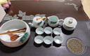 源韻 烏金石茶盤排水家用2023新款茶臺辦小型茶盤石板 可定制嵌入式 80*35*3cn 曬單實拍圖
