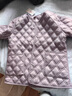CamalgOri輕薄羽絨馬甲女短款羽絨服中袖護(hù)肩七分袖背心保暖中年婦女內(nèi)搭秋 紫色加絨 2XL 參考115-125斤 曬單實(shí)拍圖