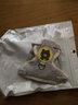 兔子牽引繩 兔繩防掙脫防咬遛兔繩伸縮可調(diào)節(jié)大小寵物胸背帶子可愛兔兔外帶繩通用簡單款兔子外出用品 灰色可愛小熊溜兔繩 小兔子（1-5斤) 曬單實拍圖