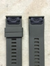KHZ快拆硅膠手表帶適用于佳明Garmin Fenix5 5X 6 6X 7X 8935 945 MK1 3HR飛耐時橡膠表帶 軍綠色 Fenix 5/Fenix 5 Plus/935 曬單實拍圖