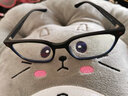 Goger兒童防藍光眼鏡防輻射男女寶寶上網(wǎng)課看電腦預防手機平板近視眼鏡 砂黑（6~14歲可戴） 曬單實(shí)拍圖