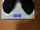 沐美 电子秤人体称重家用精准电子称健康秤减肥成人体重计男女体重秤蓝牙体脂称体质脂肪秤充电 USB充电体重秤（白色款） 实拍图