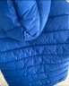 361童装 儿童羽绒服2021冬季男童女童中大童保暖轻薄羽绒服外套 中途蓝 160 实拍图