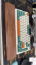 宜适酷(EXCO)新胡桃木87键掌托实木键盘托手托人体工学托手电脑办公护腕垫机械键盘木质腕托84键大号9716 实拍图
