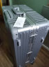 NAUTICA铝框行李箱男银色拉杆箱万向轮出差28英寸大容量旅行箱女密码箱 晒单实拍图