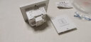 格宇銳 內(nèi)嵌插座隱形面板嵌入式凹陷多功能家電家具背后插頭隱藏86型五孔 白色【10A五孔】 曬單實拍圖