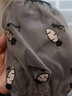 春景夜雪可愛袖套女秋冬刺繡蕾絲套袖薄款雙層防污防臟辦公室學(xué)生短白袖頭 蕾絲蘿卜 短：黑色 曬單實(shí)拍圖