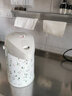 五月花氣壓式熱水瓶家用保溫壺大容量2.2L暖壺保溫暖瓶玻璃內膽保溫瓶開水瓶茶瓶 清新小碎花2.2L 軟托+杯刷 曬單實拍圖