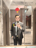 真維斯（JEANSWEST）休閑西裝外套男生春秋季新款痞帥潮流西服上衣男士小西裝高級感 A417-K13黑色 L 曬單實拍圖
