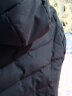 鸭鸭（YAYA）【鹅绒】羽绒服男短款保暖冬季中年男士防寒服连帽情侣外套D 黑色-男 175/L 实拍图