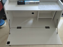 虞萌馨迪床桌電腦桌藍(lán)鯨家具宿舍床上電腦桌鋪懸空桌床頭桌學(xué)習(xí)桌可裝床簾 加大豪華款+鎖+書架_上下鋪通用 曬單實(shí)拍圖