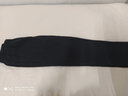 阿迪達斯（adidas）褲子男 26春季新款運動(dòng)休閑褲健身訓練耐磨保暖男褲寬松跑步長(cháng)褲 黑白/針織束腳/四季款 L 碼（180/86A） 曬單實(shí)拍圖