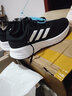 阿迪達斯（adidas）官方艦店男鞋 秋季新款緩震運動(dòng)鞋網(wǎng)面透氣休閑鞋子低幫跑步鞋男 9716-主推款-黑白跑步鞋 39 曬單實(shí)拍圖