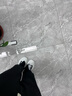 亞歷山大麥昆（Alexander McQueen）禮物AMQ 女士黑色/白色帆布厚底系帶靴 697072 W4MV2 1070 36 曬單實拍圖