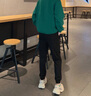花花公子褲子男款男士休閑潮流牛仔褲束腳男褲夏款薄款冰絲新款闊腿工裝褲 黑色 常規(guī) XL 適合136-150斤 適合136-150斤 曬單實(shí)拍圖