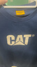 CAT卡特春新品男涼感設(shè)計(jì)反光logo印花短袖T恤輕戶外七夕禮物 藏青 M 曬單實(shí)拍圖
