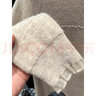 燕潯2025秋冬新款加絨打底衫女保暖毛衣半高領(lǐng)加厚內(nèi)搭洋氣蕾絲針織衫 杏色 均碼 曬單實拍圖