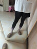 尚簡(jiǎn)紛ins女裝超火黑色燈芯絨短褲女夏冬季外穿靴褲新款小個(gè)子高腰闊腿 黑色 XL 曬單實(shí)拍圖