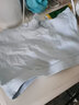 Q21【5A醫(yī)護纖維】兒童內褲男童女童寶寶小海綿凈化褲三角平角3條裝 男平角-奶凍藍/舒芙蕾米/巖灰 3條 150 建議體重68-80斤 曬單實拍圖
