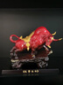 泰禧閣運(yùn)勢如虹陶瓷創(chuàng)意牛擺件客廳牛裝飾工藝品牛氣沖天牛年開業(yè)禮品 運(yùn)勢如虹（紅） 曬單實(shí)拍圖