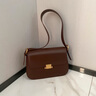 CAHOE KULLO包包女包2025新款女士斜挎包輕奢侈單肩包品牌豆腐包馬鞍包 櫚樹棕-ck女包七夕情人節(jié)生日禮物送女友送老婆 夏季實(shí)用走心高級感送閨蜜 曬單實(shí)拍圖