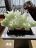 今軒堂玉如意擺件花開(kāi)富貴家居飾品客廳電視柜博古架擺件裝飾品喬遷禮物 小號富貴如意39*10*29.5CM 曬單實(shí)拍圖