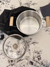 波波維奇湯鍋不銹鋼316食品級家用加厚蒸煮燉不粘鍋電磁爐燃氣灶雙耳湯鍋 316湯鍋加厚0涂層【帶蒸籠】 22cm 曬單實(shí)拍圖