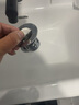 過江龍衛(wèi)浴下水器面盆下水管套餐一體提籃洗臉池洗手臺防臭下水配件X008 x008帶溢水孔下水器套裝 曬單實拍圖