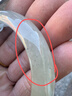 石季 品牌玉手鐲緬甸翡翠玉鐲子冰糯種油青老坑處理玉石送人節(jié)日禮物 內(nèi)徑56-57mm 曬單實(shí)拍圖