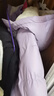 Converse匡威兒童裝新款泡芙柔軟舒適面包服保暖上衣男女童短款連帽羽絨服 月光石紫 130 充絨量約130g 【建議身高116-122cm】 曬單實(shí)拍圖
