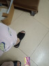 【夏上新款】涼鞋女士松糕涼皮鞋松糕底厚底夏季軟底魚嘴松糕鞋坡跟增高女鞋 黑色 38 曬單實拍圖