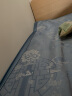 富安娜凉席冰丝席夏季空调席子两件套学生宿舍单人提花席1.2米床蓝色 实拍图