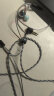 飞傲（FiiO）FD11 双腔体单动圈可换线入耳式耳机HIFI发烧重低音0.78双针可换线设计 . 银色(带麦版) 实拍图