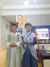 耀王兒童漢服古裝男童國學(xué)服中大童男孩唐裝三字經(jīng)演出服 YR-ST50 云龍 120 曬單實(shí)拍圖