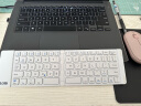 航世（BOW）HB022A 折叠无线蓝牙键盘 ipad平板手机电脑通用办公小键盘 白色 实拍图