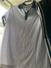 郗德鑫校服短袖夏衣t體恤中學(xué)生白色翻領(lǐng)廣東夏季班服大學(xué)生女班服 育英新款夏衣 平紋針織棉布 170cm/110碼 曬單實拍圖