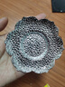 璽翰雅（ROYHOYE）建盞茶杯金絲天目釉兔毫盞鑲銀主人杯窯變單杯十二生肖銀杯品茗杯 至尊杯金絲天目（蓮花） 曬單實(shí)拍圖