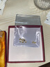 尚無界  6A天然金發(fā)晶散珠圓珠鈦晶單顆綠幽靈散珠 多寶DIY水晶金發(fā)晶手鏈 5mm單顆 曬單實拍圖