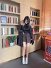 凱利 蕾莉（KELLY REILL）品牌皮毛一體雪地靴女2024冬季新款兔毛保暖短靴加絨加厚短筒棉鞋 米白色 35 (225mm) 曬單實拍圖