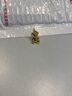 菜百首飾 黃金耳飾 足金Lovin戀意-熊寶寶5G閃耀金熊仔耳飾 計(jì)價(jià) YZ 黃金耳飾 約2.58g 曬單實(shí)拍圖