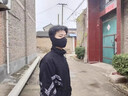 RINDU防風(fēng)耳罩保暖秋冬季男女通用戶外騎行運(yùn)動防風(fēng)防寒面罩護(hù)臉護(hù)耳朵 二合一護(hù)耳口罩（黑色） 【升級雙重保暖款】 曬單實拍圖