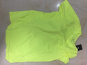 卡爾美（KELME）男士運動(dòng)速干T恤輕薄短袖圓領(lǐng)上衣跑步健身情侶裝女短T 熒光黃 L 【男175】 曬單實(shí)拍圖