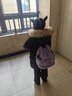 G.DUCKKIDS女童外套秋冬2023新款兒童加絨毛毛衣洋氣大童冬裝女孩加厚羊羔絨 粉色加絨+小熊 130碼建議身高120-130cm7-8歲 曬單實(shí)拍圖