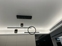 雷士（NVC）北歐現(xiàn)代護(hù)眼全光譜氛圍感客廳吊燈餐廳吊燈網(wǎng)紅臥室燈具燈飾套餐 星月夢 48瓦LED智能全光譜餐吊燈 曬單實拍圖