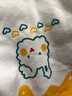 格斯古蒂《5條裝》女士?jì)妊澕兠抟d透氣中腰學(xué)生三角褲日系簡(jiǎn)約少女內褲女黃色萌兔少女內褲5條80-135斤 曬單實(shí)拍圖