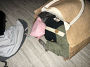 憨憨寵寵物狗狗衣服小狗衣服中小型犬秋泰迪衣服冬季加厚衣服四腳棉衣 好朋友燈芯絨背帶褲 S號建議體重4-6斤 曬單實拍圖