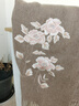 恒源祥刺繡羊毛圍巾女秋冬2024新款保暖中國(guó)風(fēng)披肩送長(zhǎng)輩媽媽生日禮盒裝 牡丹-花香粉 200*70cm；精美禮盒裝 曬單實(shí)拍圖